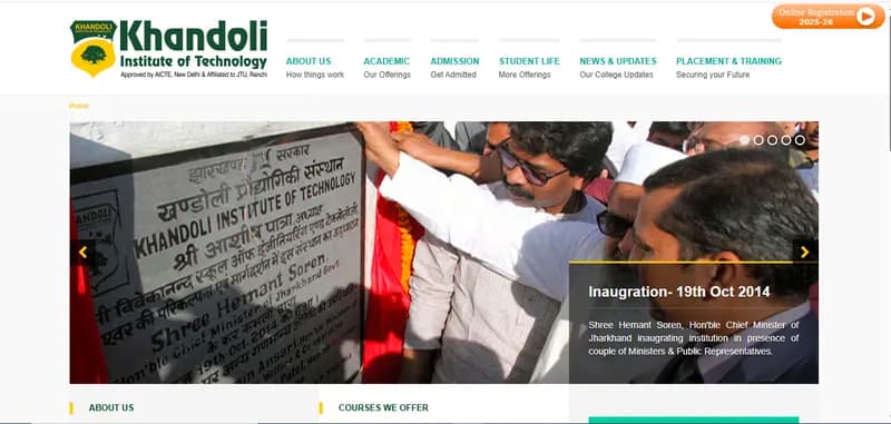 Home page of kitg.in