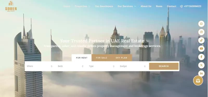 Home page of soberestate.net